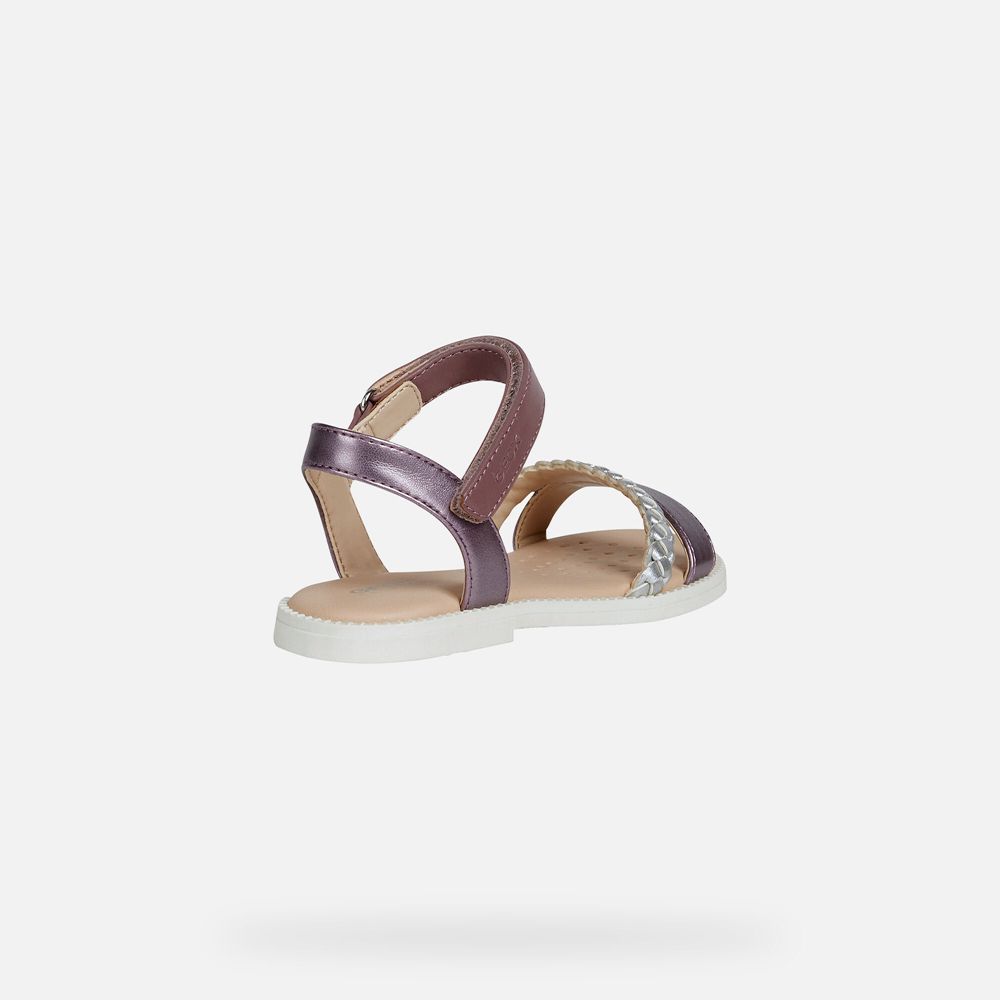 Sandalias Geox Menina Rosa - Karly - RTGQK1306